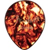 Fender Classic Celluloid Guitar Picks 358 Shape, Guitar Accessories, Tortoise Shell, Medium, 12-Pack(Tortoise Shell)