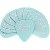 Fender Dura-Tone Delrin Guitar Picks 351 Shape, Olympic White, 0.71mm, 12-Pack(351 Shape)
