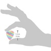 Fender Graphic Guitar Picks 351 Shape, Checker, Thin, 12-Pack(Rainbow)