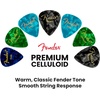 Fender Premium 24 Pack Picks Sampler – Includes Thin, Medium & Heavy Gauges (Austin Bazaar Exclusive)(12 Pack)