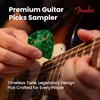 Fender Premium 24 Pack Picks Sampler – Includes Thin, Medium & Heavy Gauges (Austin Bazaar Exclusive)(24 Pack)