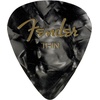 Fender Premium Celluloid Guitar Picks 351 Shape, Blue Moto, Heavy, 12-Pack(Black Moto)