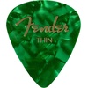 Fender Premium Celluloid Guitar Picks 351 Shape, Blue Moto, Heavy, 12-Pack(Green Moto)