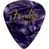 Fender Premium Celluloid Guitar Picks 351 Shape, Blue Moto, Heavy, 12-Pack(Purple Moto)