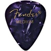 Fender Premium Celluloid Guitar Picks 351 Shape, Blue Moto, Heavy, 12-Pack(Purple Moto)