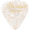 Fender Premium Celluloid Guitar Picks 351 Shape, Blue Moto, Heavy, 12-Pack(White Moto)