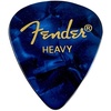 Fender Premium Celluloid Guitar Picks 351 Shape, Ocean Turquoise, Thin, 12-Pack(Blue Moto)