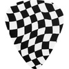 Fender Premium Celluloid Guitar Picks 351 Shape, Ocean Turquoise, Thin, 12-Pack(Checkerboard)