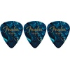 Fender Premium Celluloid Guitar Picks 351 Shape, Ocean Turquoise, Thin, 12-Pack(Ocean Turquoise)
