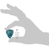 Fender Premium Celluloid Guitar Picks 351 Shape, Ocean Turquoise, Thin, 12-Pack(Ocean Turquoise)