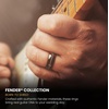 Manly Bands: Men’s Officially Licensed Fender Wedding Bands and Rings – Fender Collectibles for Guitar Enthusiasts – Free Silicone Ring Included(The 1954)