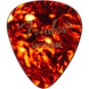 Fender Classic Celluloid Guitar Picks 358 Shape, Guitar Accessories, Tortoise Shell, Medium, 12-Pack(Shell)