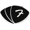 Fender F Grip Guitar Picks 551 Shape, Guitar Accessories, Shell, 3-Pack(Black)