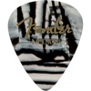 Fender Graphic Guitar Picks 351 Shape, Checker, Thin, 12-Pack(Zebra)