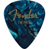 Fender Premium Celluloid Guitar Picks 351 Shape, Ocean Turquoise, Thin, 12-Pack(Ocean Turquoise)