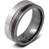 Manly Bands: Men’s Officially Licensed Fender Wedding Bands and Rings – Fender Collectibles for Guitar Enthusiasts – Free Silicone Ring Included(The Electric)