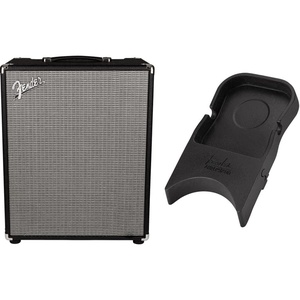 Fender Rumble 200 V3 Bass Amplifier, with Amperstand Guitar Cradle