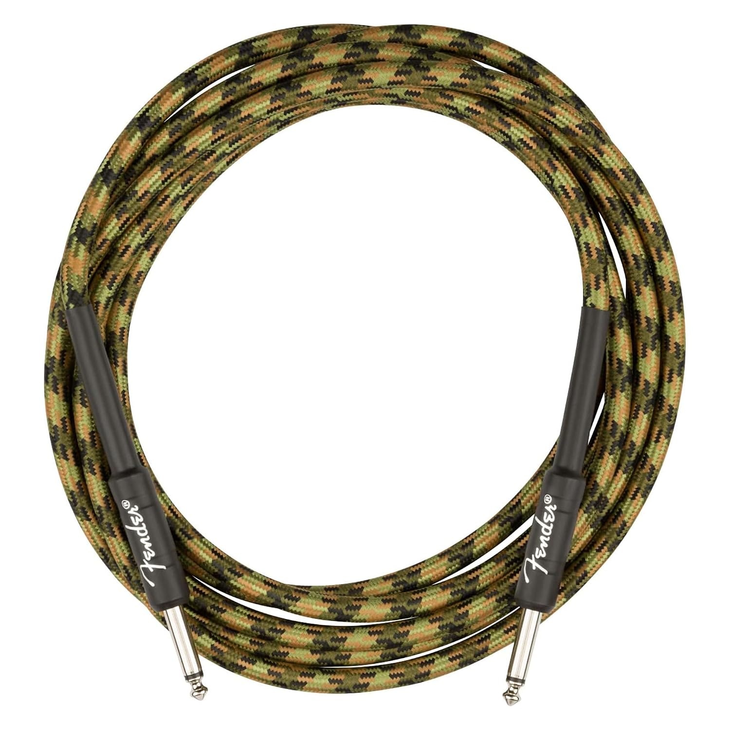 image:imageFender 10Foot Original Instrument Cable Compatible with Modem StraightStraight Black 1 PackWoodland Camo