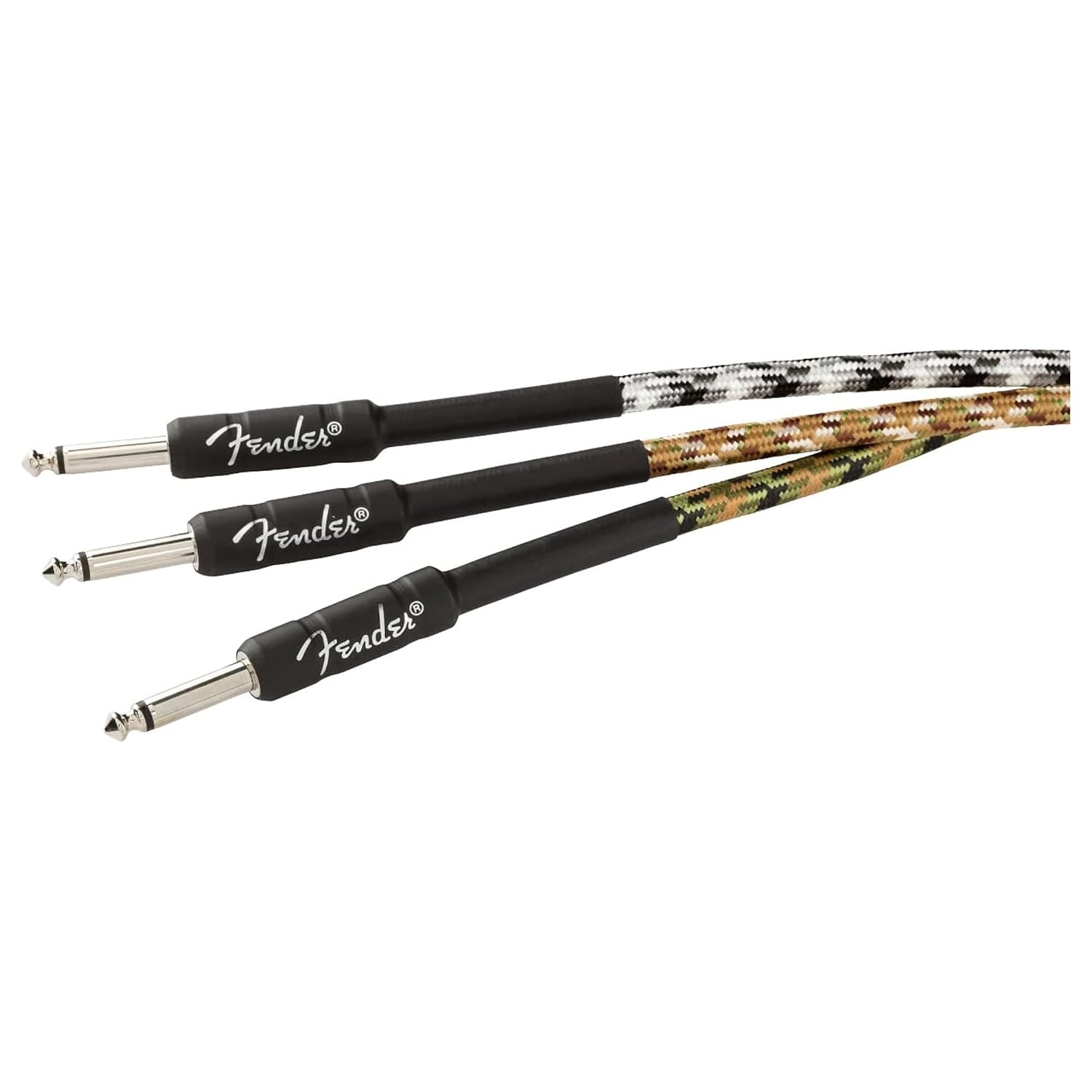 image:imageFender 10Foot Original Instrument Cable Compatible with Modem StraightStraight Black 1 PackWoodland Camo