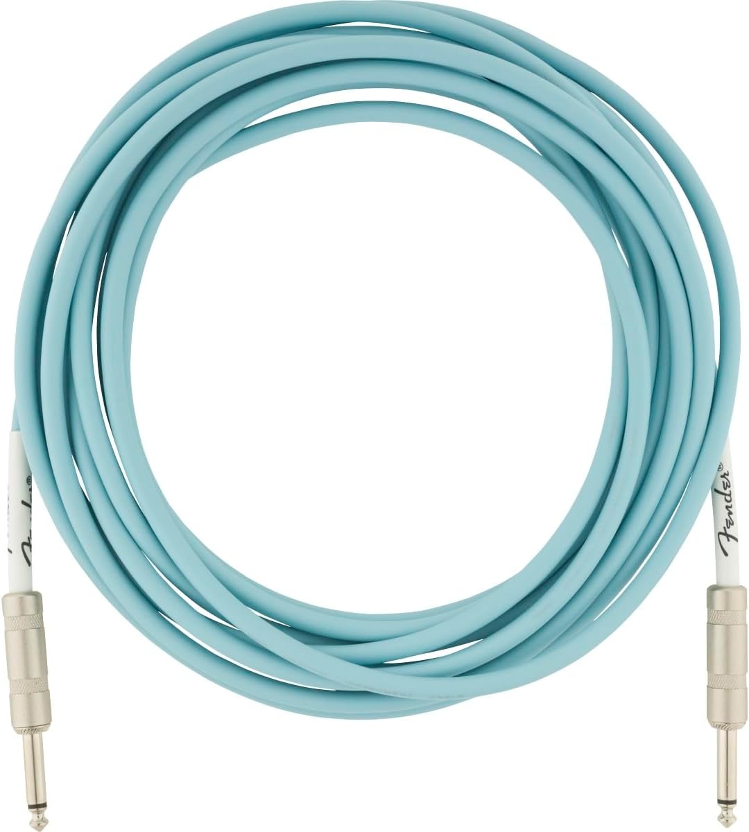 image:imageFender Original Series Instrument Cable Guitar Cable Guitar Accessories StraightStraight Daphne Blue 10ftDaphne Blue