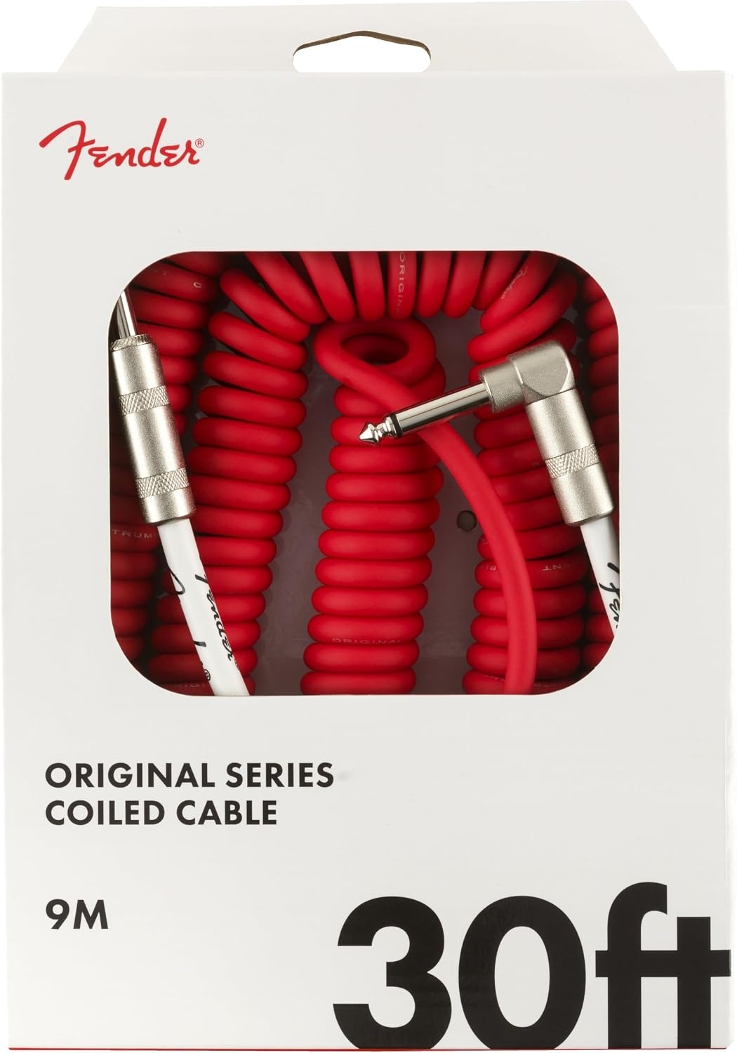 image:imageFender Original Series Instrument Cable Guitar Cable Guitar Accessories StraightStraight Daphne Blue 10ftFiesta Red