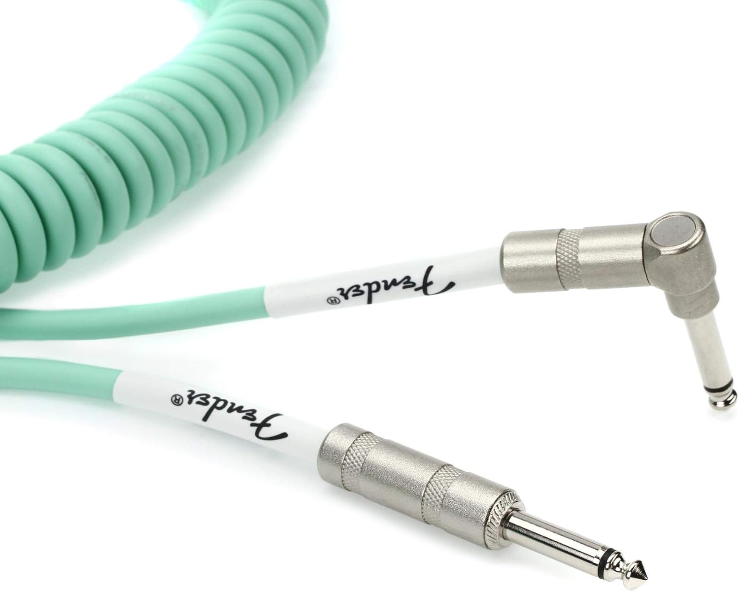 image:imageFender Original Series Instrument Cable Guitar Cable Guitar Accessories StraightStraight Daphne Blue 10ftSurf Green