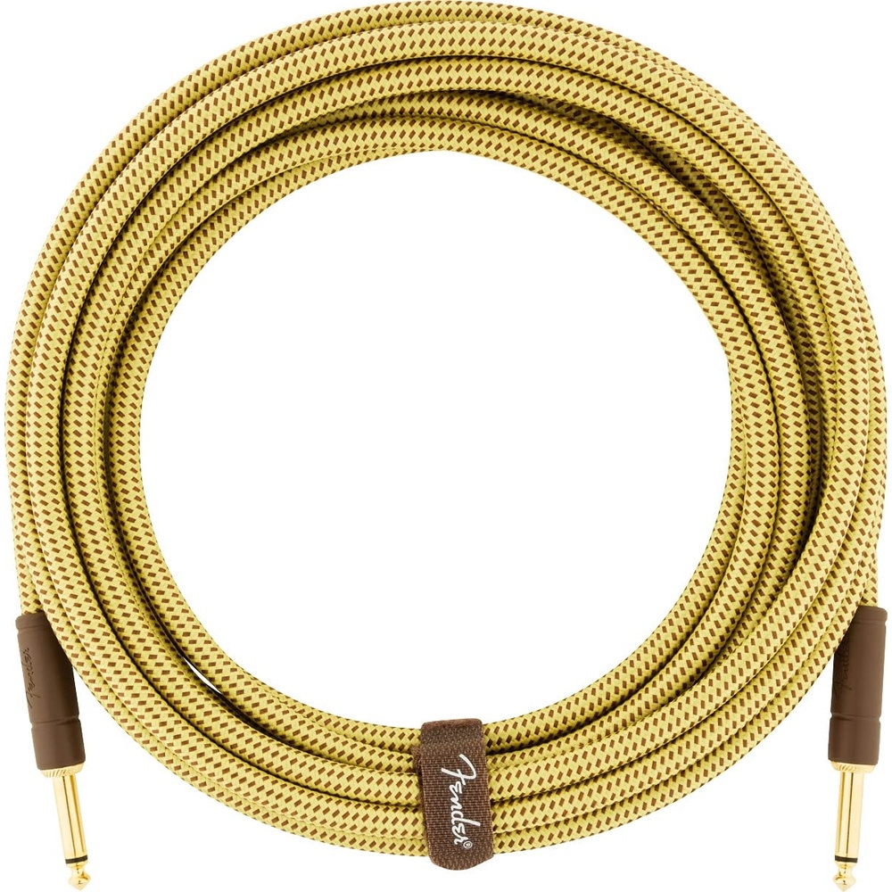 image:imageFender 10Foot Original Instrument Cable Compatible with Modem StraightStraight Black  1 PackTweed