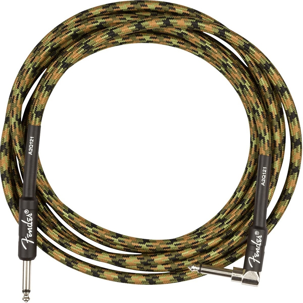 image:imageFender 10Foot Original Instrument Cable Compatible with Modem StraightStraight Black  1 PackWoodland Camo