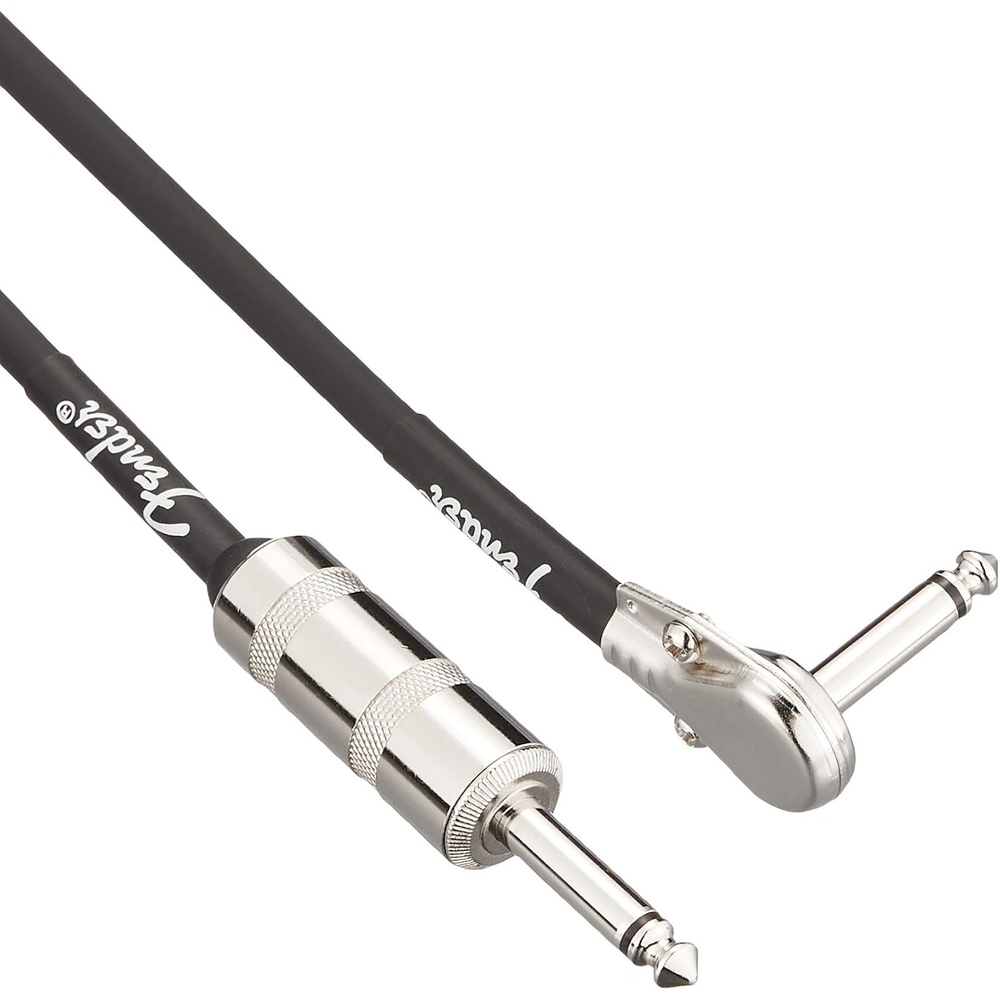 image:imageFender 30 Feet Hendrix Voodoo Child Cable  Purple Straight to AngledBlack