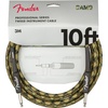 Fender 0990810176 Professional Series Straight to Straight Instrument Cable – 10-foot Woodland Camo