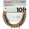 Fender 10-Foot Original Instrument Cable Compatible with Modem, Straight-Straight, Black – 1 Pack(Desert Camo)