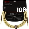 Fender 10-Foot Original Instrument Cable Compatible with Modem, Straight-Straight, Black – 1 Pack(Tweed)