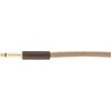 Fender Festival Hemp Straight to Right Angle Instrument Cable – 10 Foot Natural(Natural)
