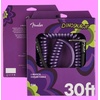 Fender J Mascis Dinosaur Jr Coiled Instrument Cable, Purple, 30ft