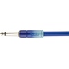 Fender Ombre Instrument Cable, Straight/Straight, Silver Smoke, 10ft(Belair Blue)