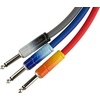 Fender Ombre Instrument Cable, Straight/Straight, Silver Smoke, 10ft(Silver Smoke)