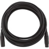 Fender Professional Series Microphone Cable, Guitar Cable, Guitar Accessories, XLR, Black, 25ft(25 FT)