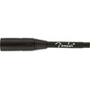 Fender Professional Series Microphone Cable, Guitar Cable, Guitar Accessories, XLR, Black, 25ft(25 FT)