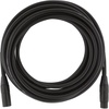 Fender Professional Series Microphone Cable, Guitar Cable, Guitar Accessories, XLR, Black, 25ft(10 FT)