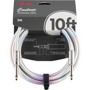 Contour Instrument Cable, Iridescent, 10′