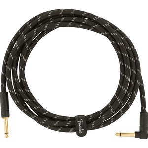 Fender 10-Foot Original Instrument Cable Compatible with Modem, Straight-Straight, Black – 1 Pack(Black Tweed)