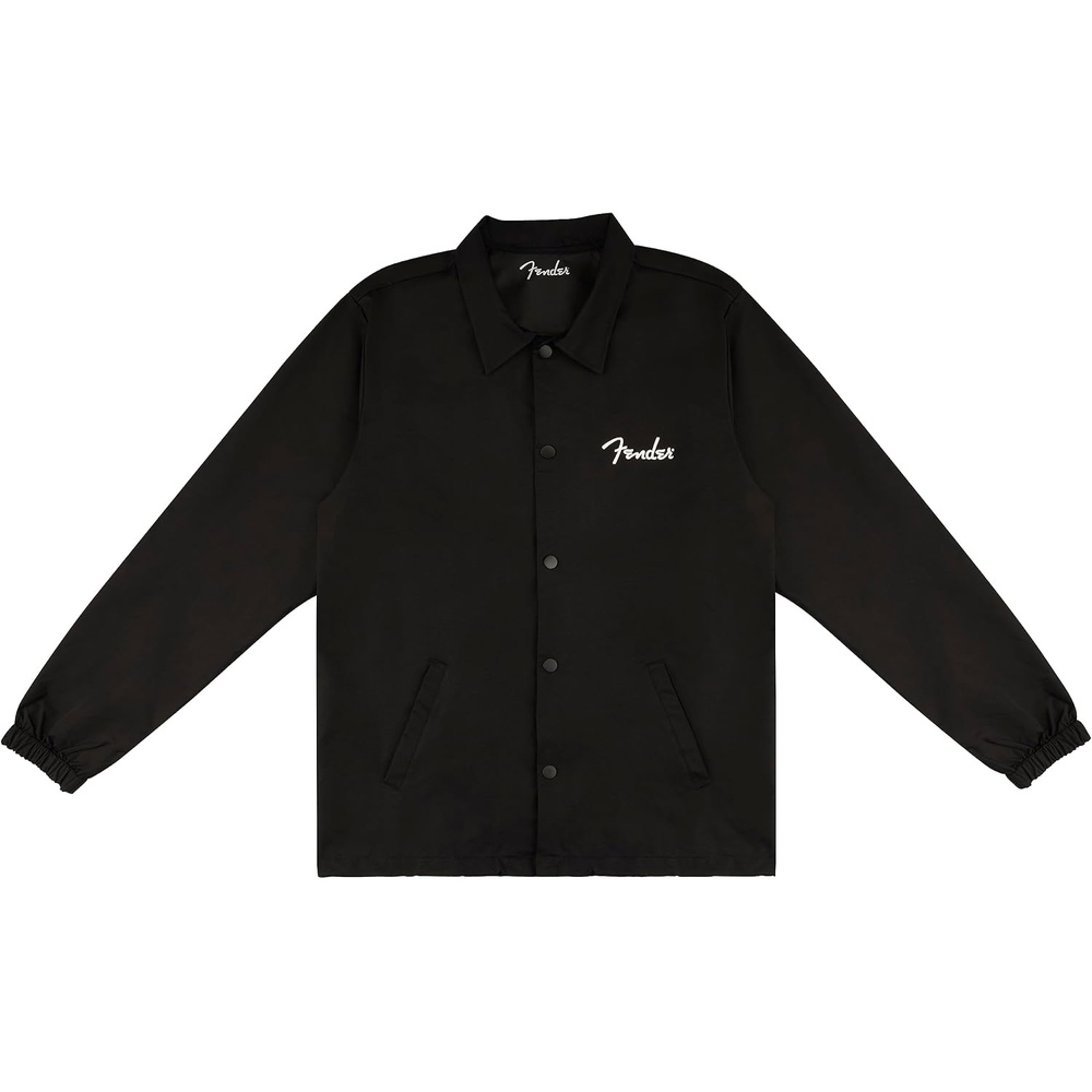image:imageFender Spaghetti Logo Coaches Jacket Black LSmall
