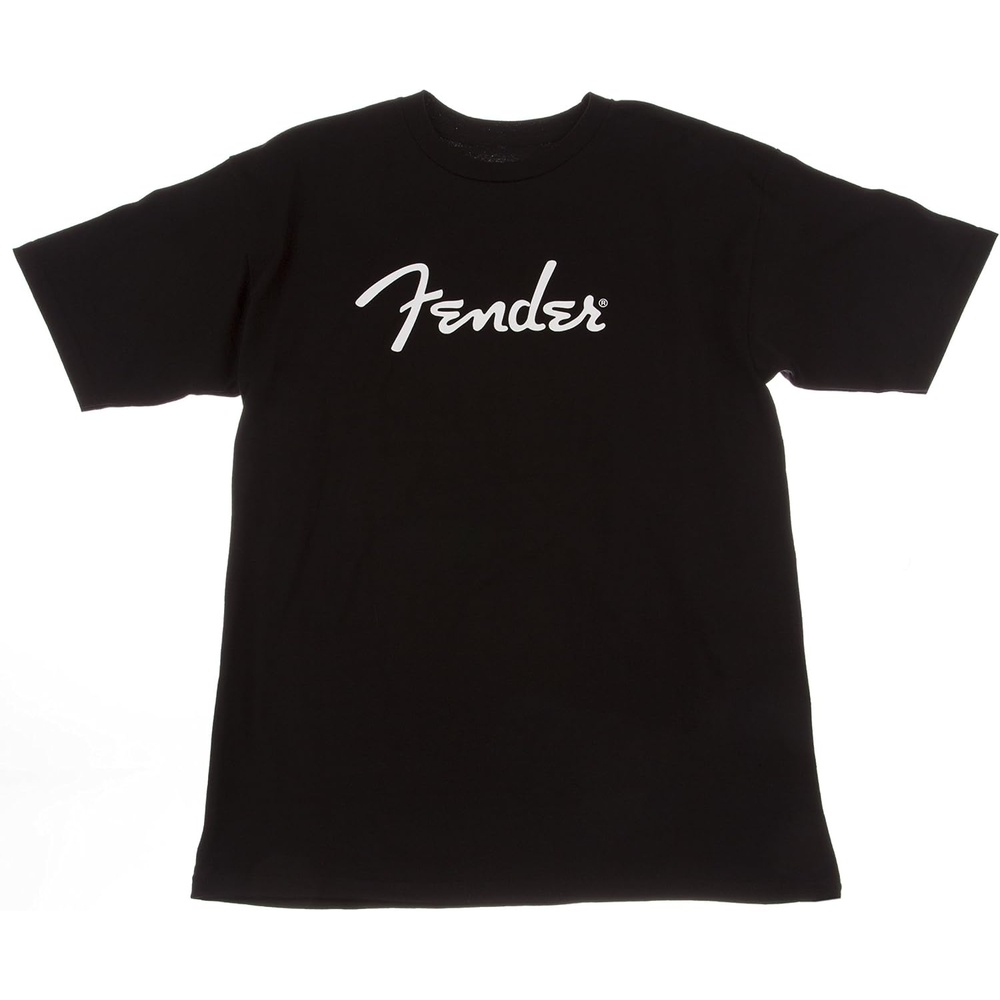 image:imageFender Spaghetti Logo TShirt Olympic White XLBlack