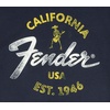 Fender Baja T-Shirt, Blue, M(Medium)