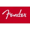 Fender Spaghetti Logo T-Shirt, Olympic White, XL(Dakota Red)
