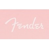 Fender Spaghetti Logo T-Shirt, Olympic White, XL(Shell Pink)