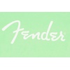 Fender Spaghetti Logo T-Shirt, Olympic White, XL(Surf Green)