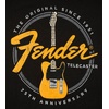 Fender Telecaster 75th Tele Tee, Vintage Black, Size M(Small)