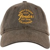 Fender West Coast Dad Hat, Twill Cotton, Adjustable Fit, Oil Color