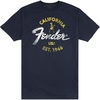 Fender Baja T-Shirt, Blue, M(Medium)